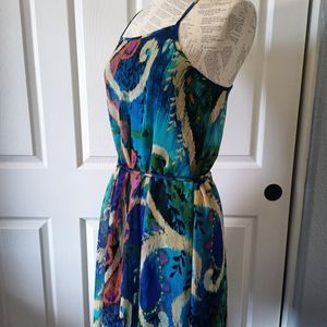 Bisou Bisou by Michele Bohbot Colorful Summer Dress Size 6
